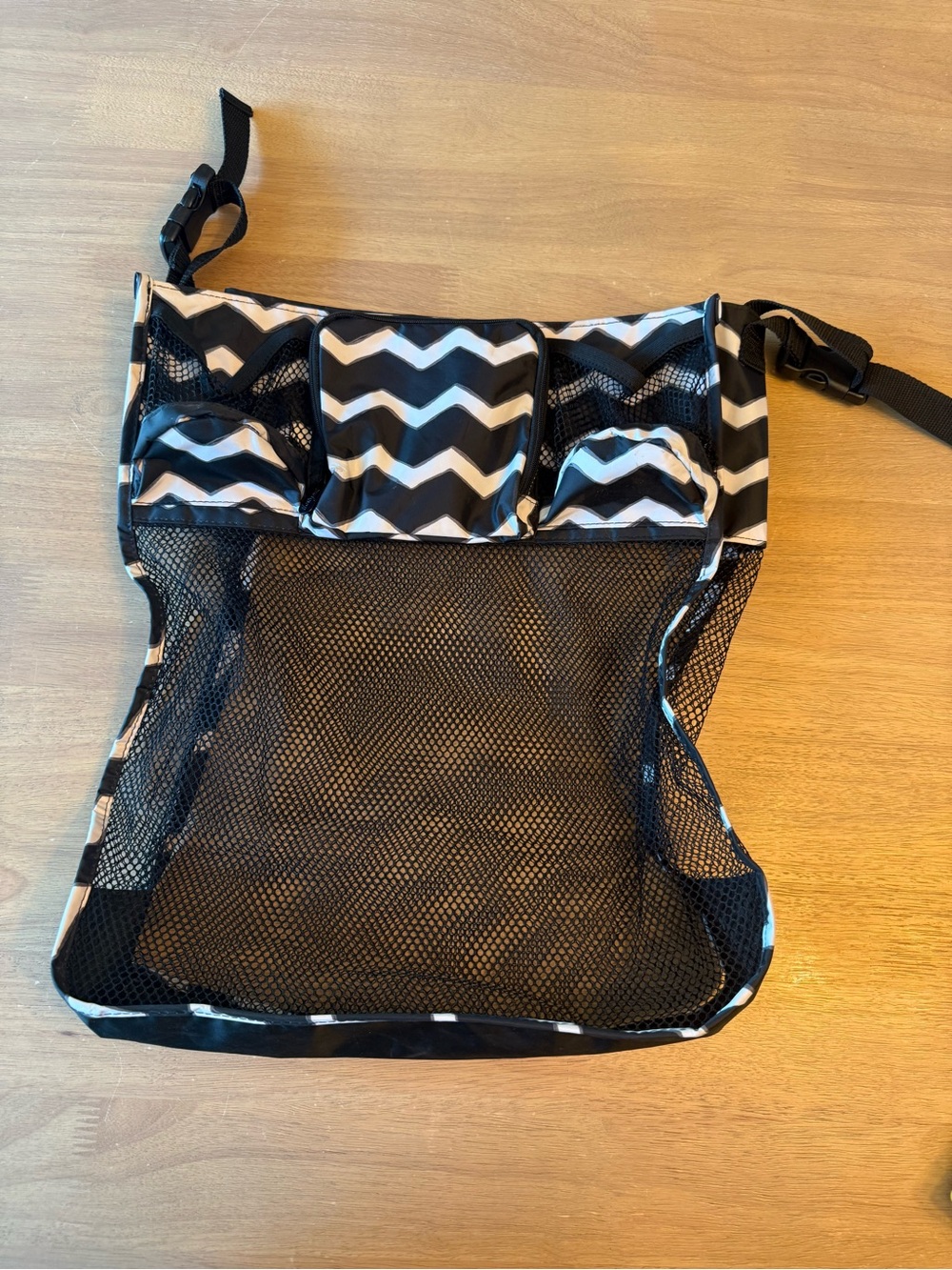 Thirty One “On a Stoll Bag” stroller walker Black Chevron